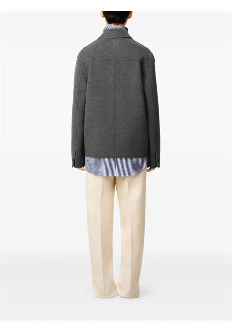 boxy buttoned jacket man grey AMI PARIS | HJK844.WV0022055